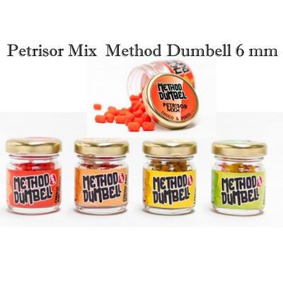 Dumbell Critic Echilibrat Petrisor Mix, 6mm Capsuni